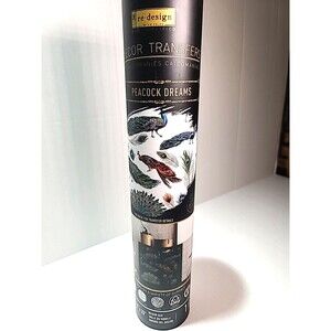 NEW Redesign Peacock Dreams Furniture Transfer Boho Peacock RETIRED